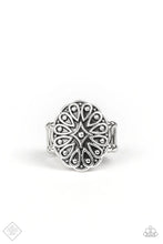 Load image into Gallery viewer, Modern Mandala - Silver Ring
