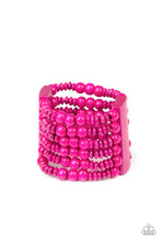 Load image into Gallery viewer, Dont Stop BELIZE-ing - Pink Bracelet
