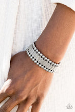 Load image into Gallery viewer, Rustic Rhythm - Silver Bracelet
