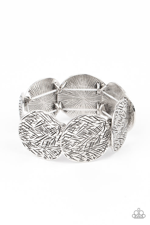 Extra Etched - Silver Bracelet