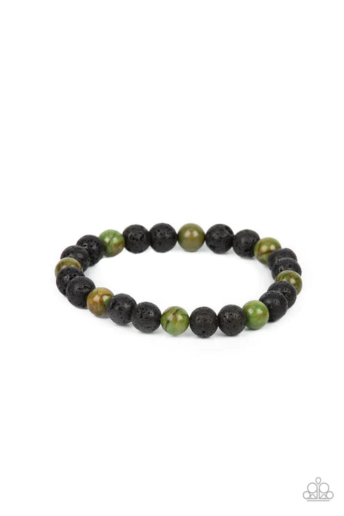 Molten Mogel - Green Urban Bracelet