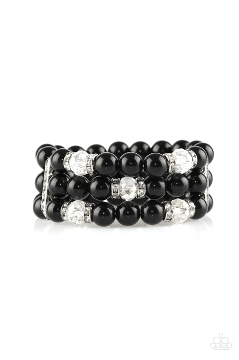 Undeniably Dapper - Black Bracelet