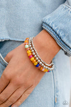 Load image into Gallery viewer, Sunset Sightings:  Headliner Hit Multi- Necklace &amp; Standout Sensation - Multi Bracelet
