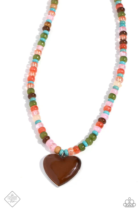 Desertscape Delight - Brown Necklace