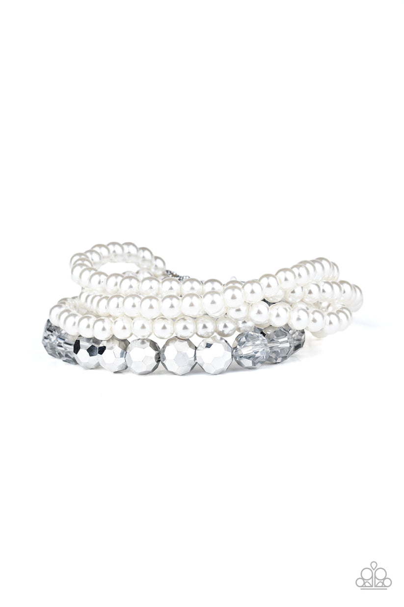 Refined Renegade - White Pearl Bracelet