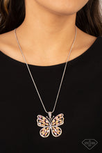 Load image into Gallery viewer, Fame and FLUTTER - Multi Butterfly Necklace
