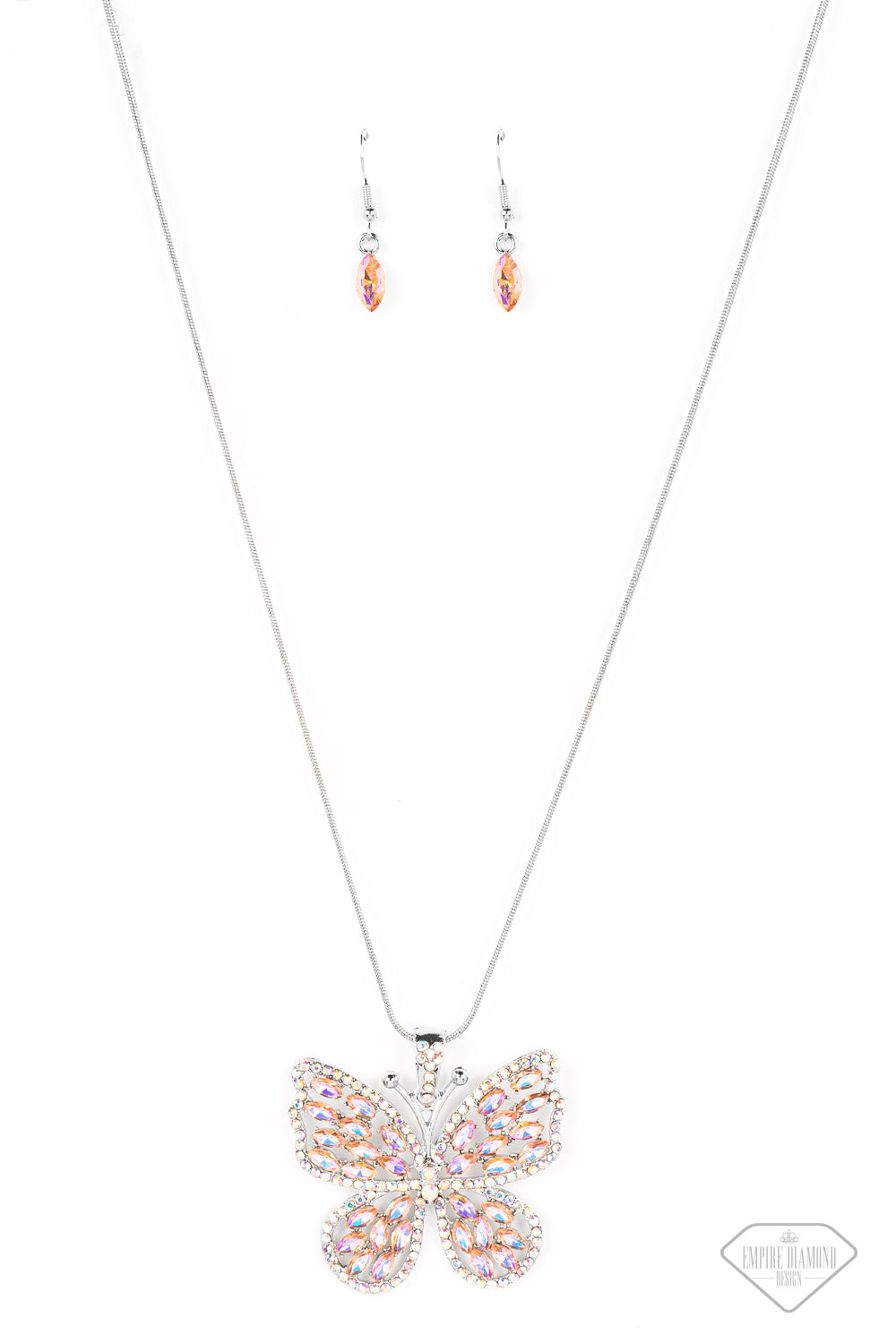 Fame and FLUTTER - Multi Butterfly Necklace