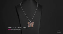 Load image into Gallery viewer, Fame and FLUTTER - Multi Butterfly Necklace
