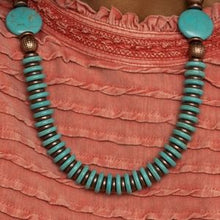 Load image into Gallery viewer, Desert Rival Copper Necklace &amp; Eco Experience Copper Bracelet 2pc Set
