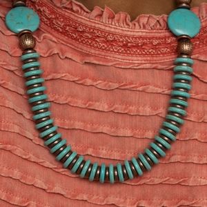 Desert Rival Copper Necklace & Eco Experience Copper Bracelet 2pc Set